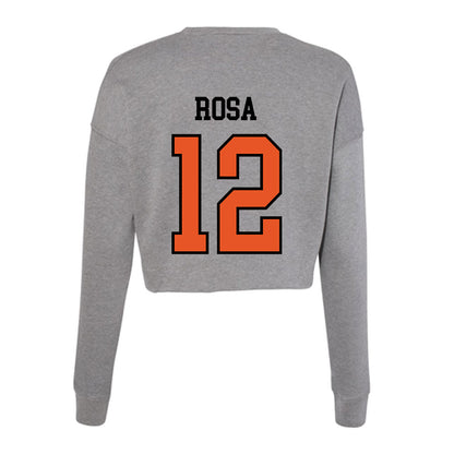 Pacific - NCAA Women's Soccer : Kaya Rosa - Women's Cropped Crew Fleece-1