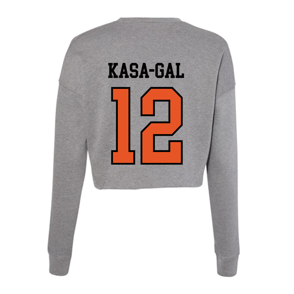 Pacific - NCAA Men's Water Polo : Borisz Kasa-Gal - Women's Cropped Crew Fleece-1