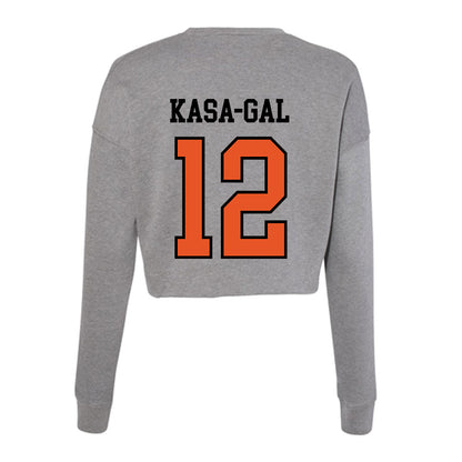 Pacific - NCAA Men's Water Polo : Borisz Kasa-Gal - Women's Cropped Crew Fleece-1
