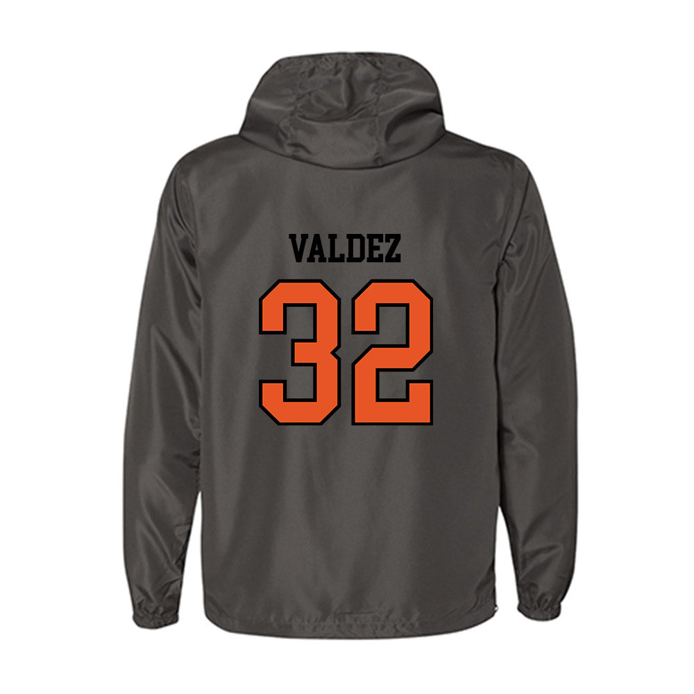 Pacific - NCAA Baseball : Elias Valdez - Windbreaker-1