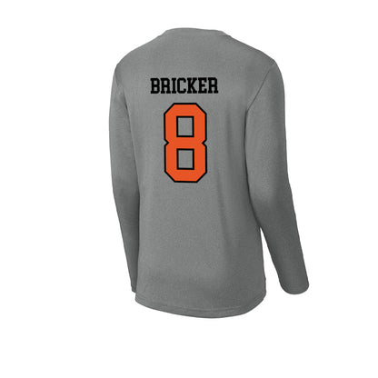 Pacific - NCAA Softball : Amanda Bricker - Activewear Long Sleeve T-Shirt-1