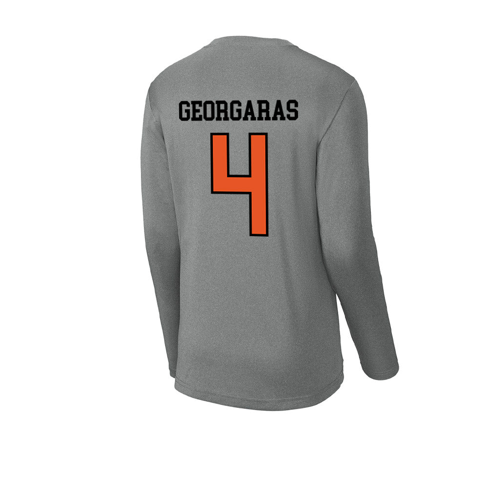 Pacific - NCAA Men's Water Polo : Apostolos Georgaras - Activewear Long Sleeve T-Shirt-1