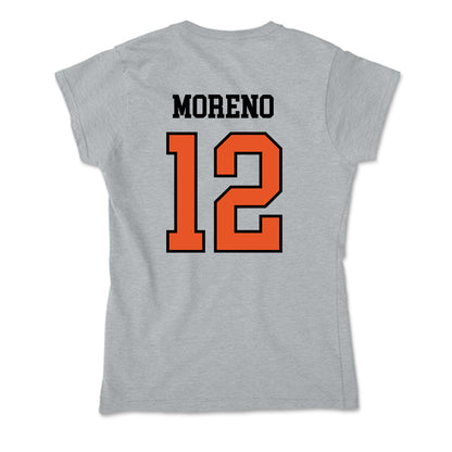 Pacific - NCAA Baseball : Maddox Moreno - Soft Style Women’s T-Shirt-1