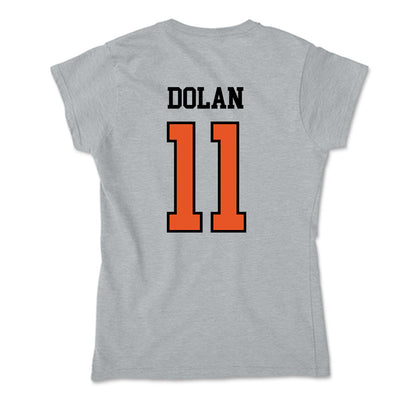 Pacific - NCAA Baseball : Alex Dolan - Soft Style Women’s T-Shirt-1