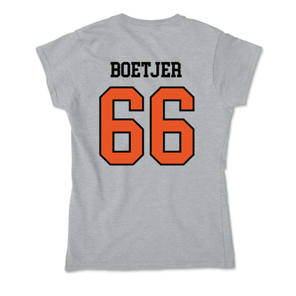 Pacific - NCAA Softball : Bailey Boetjer - Soft Style Women’s T-Shirt-1