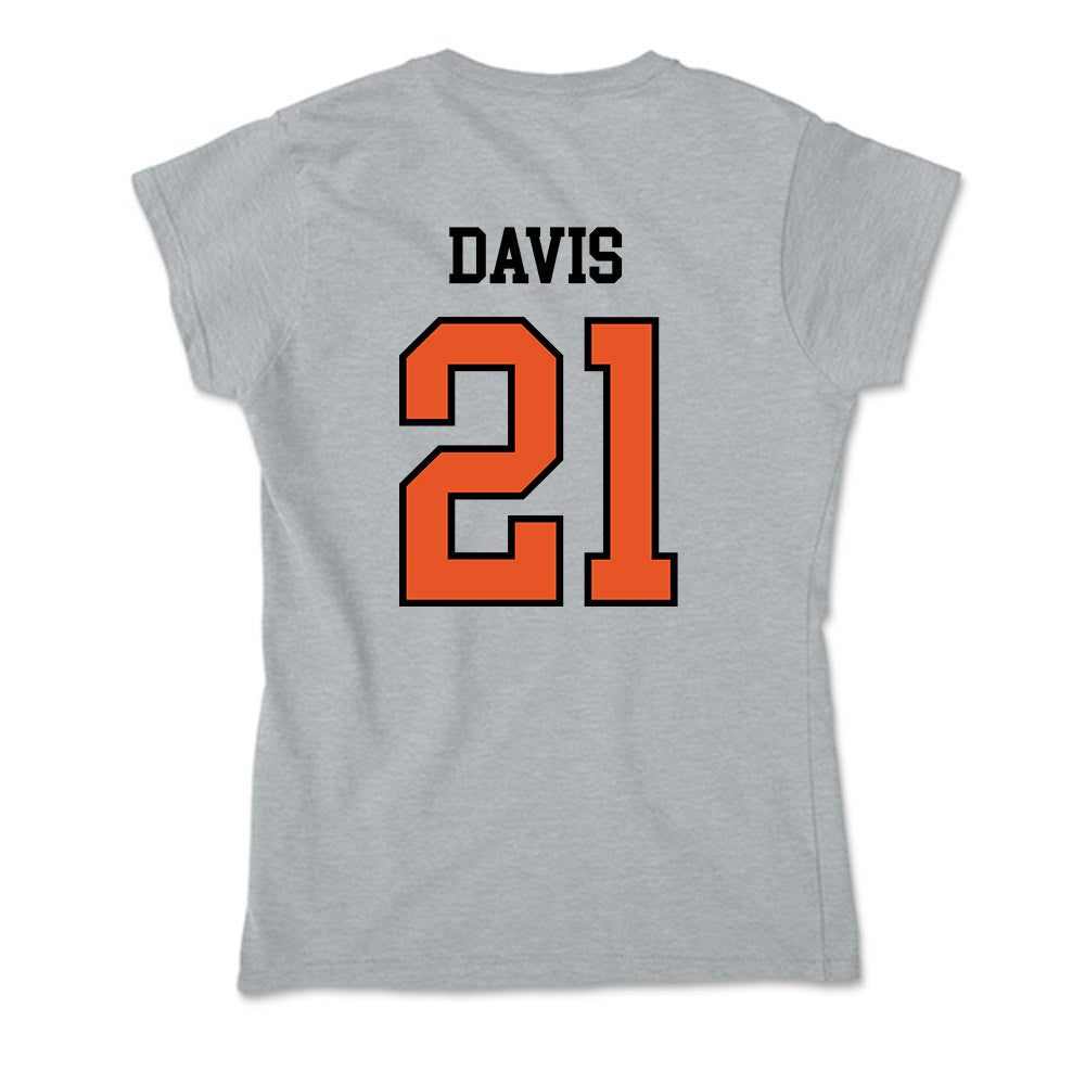 Pacific - NCAA Women's Water Polo : Lauren Davis - Soft Style Women’s T-Shirt-1