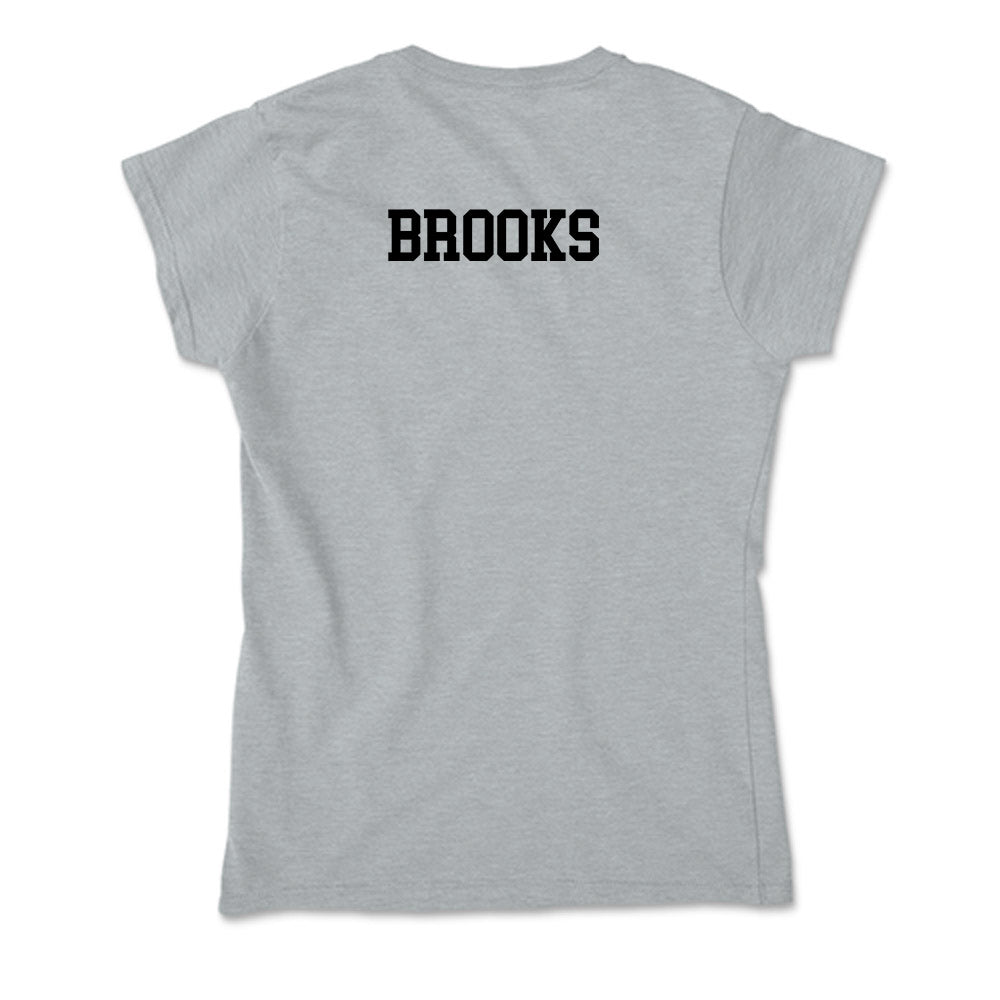 Pacific - NCAA Men's Track & Field : James Brooks - Soft Style Women’s T-Shirt-1