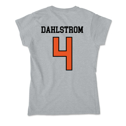 Pacific - NCAA Softball : Kaytee Dahlstrom - Soft Style Women’s T-Shirt-1