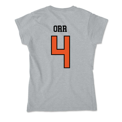 Pacific - NCAA Baseball : Robert Orr - Soft Style Women’s T-Shirt-1