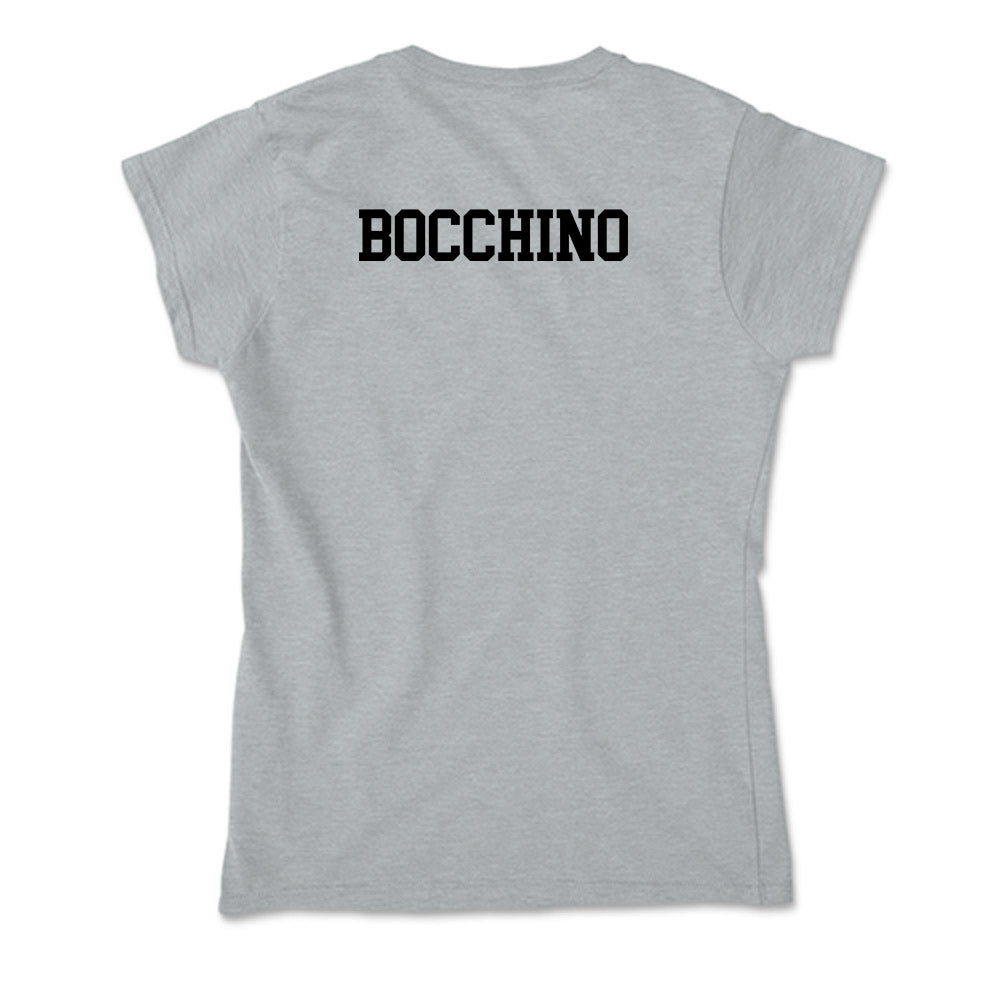 Pacific - NCAA Men's Swimming & Diving : Gian Carlo Bocchino - Soft Style Women’s T-Shirt-1