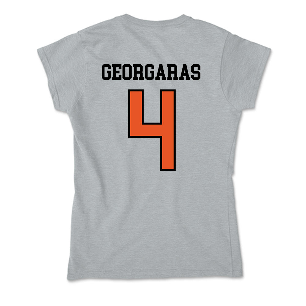 Pacific - NCAA Men's Water Polo : Apostolos Georgaras - Soft Style Women’s T-Shirt-1