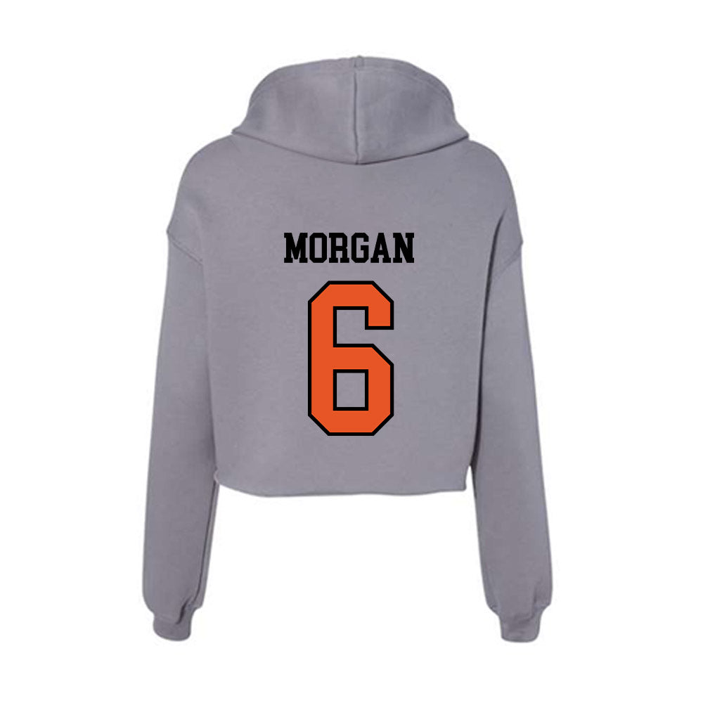 Pacific - NCAA Women's Water Polo : Chloe Morgan - Women's Crop Fleece Hoodie-1
