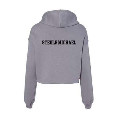 Pacific - NCAA Women's Track & Field : Winisha Steele Michael - Women's Crop Fleece Hoodie-1