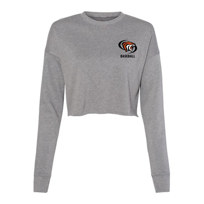 Pacific - NCAA Baseball : Peyton Richards - Women's Cropped Crew Fleece-0