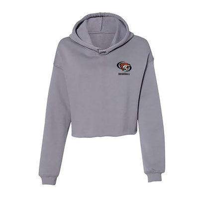 Pacific - NCAA Baseball : Colin Spear - Women's Crop Fleece Hoodie-0