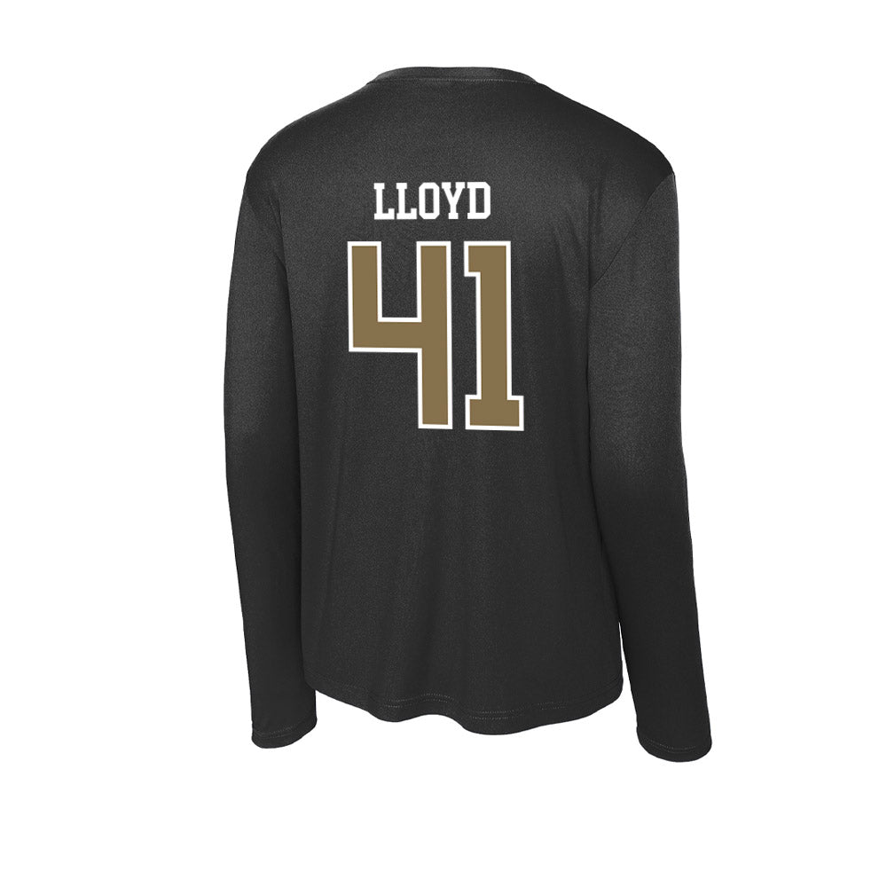 Bryant - NCAA Men's Lacrosse : Kijana Lloyd - Activewear Long Sleeve T-Shirt-1