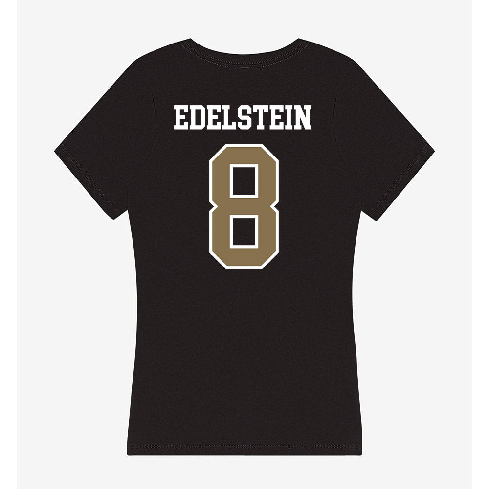 Bryant - NCAA Women's Soccer : Lucia Edelstein - Women's V-Neck T-Shirt-1