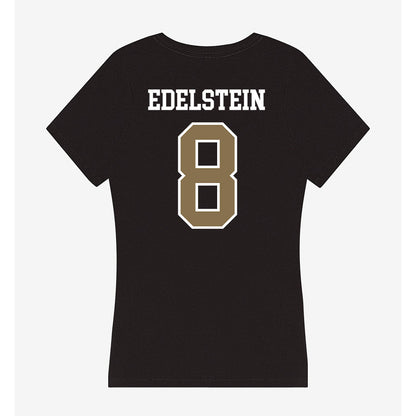 Bryant - NCAA Women's Soccer : Lucia Edelstein - Women's V-Neck T-Shirt-1