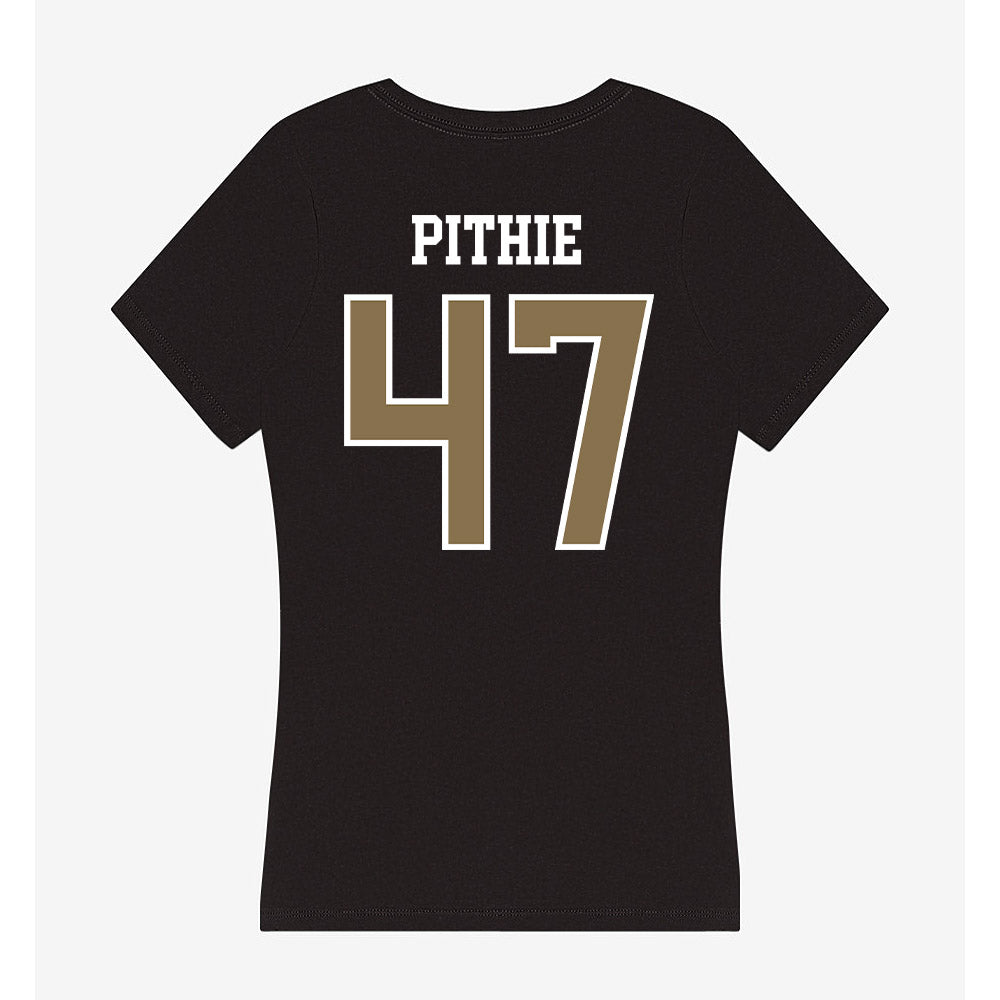 Bryant - NCAA Women's Lacrosse : Charlotte Pithie - Women's V-Neck T-Shirt-1