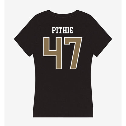 Bryant - NCAA Women's Lacrosse : Charlotte Pithie - Women's V-Neck T-Shirt-1