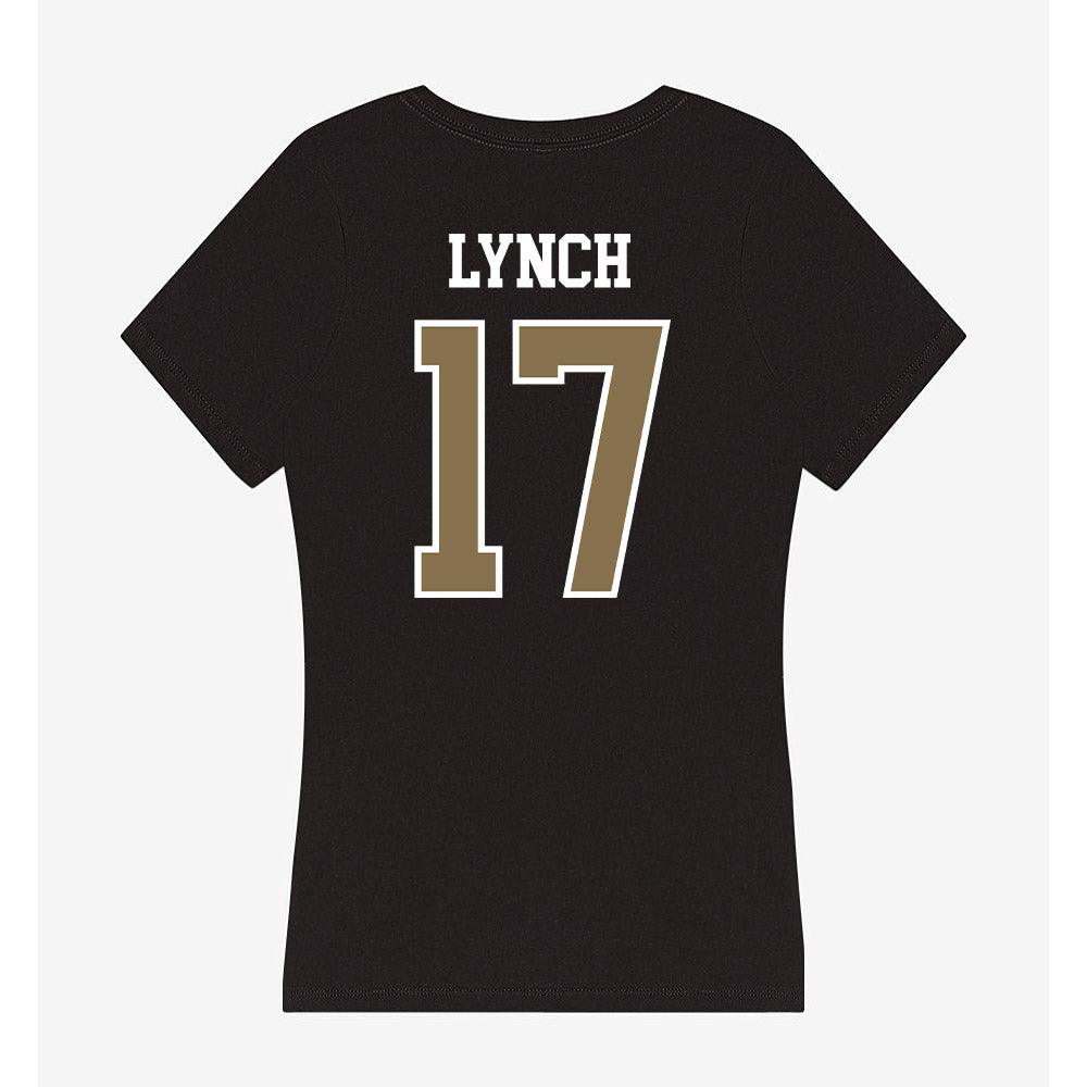 Bryant - NCAA Football : Dylan Lynch - Women's V-Neck T-Shirt-1