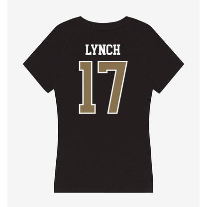 Bryant - NCAA Football : Dylan Lynch - Women's V-Neck T-Shirt-1