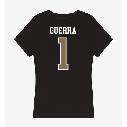 Bryant - NCAA Women's Basketball : Jaida Guerra - Women's V-Neck T-Shirt-1