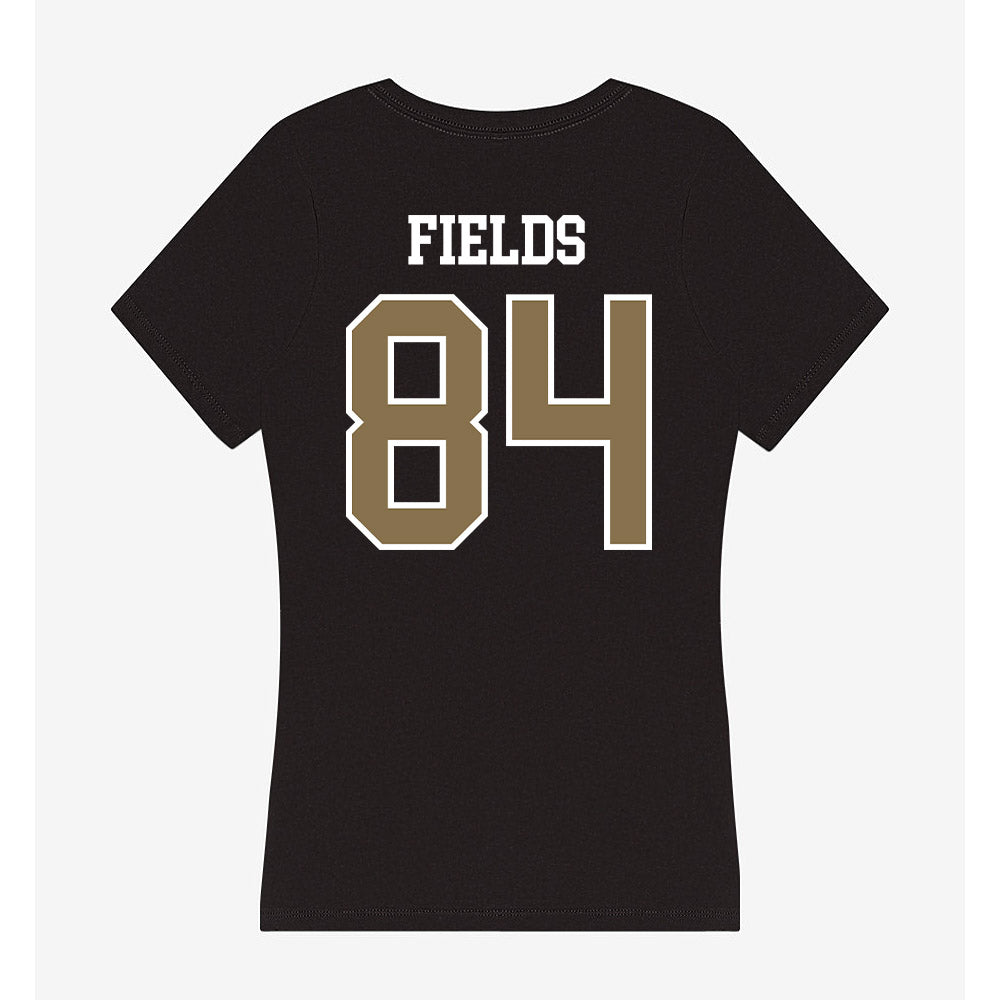 Bryant - NCAA Football : Bryson Fields - Women's V-Neck T-Shirt-1