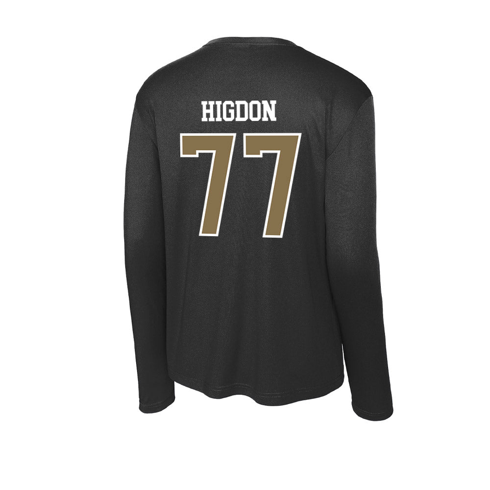 Bryant - NCAA Men's Lacrosse : Gunnar Higdon - Activewear Long Sleeve T-Shirt-1