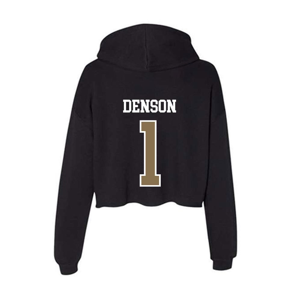 Bryant - NCAA Women's Lacrosse : Sydnee Denson - Women's Crop Fleece Hoodie-1