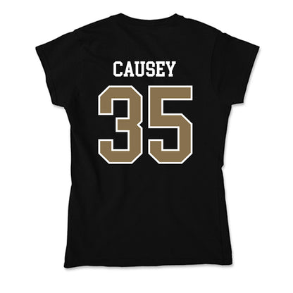 Bryant - NCAA Men's Soccer : Eric Causey - Soft Style Women’s T-Shirt-1