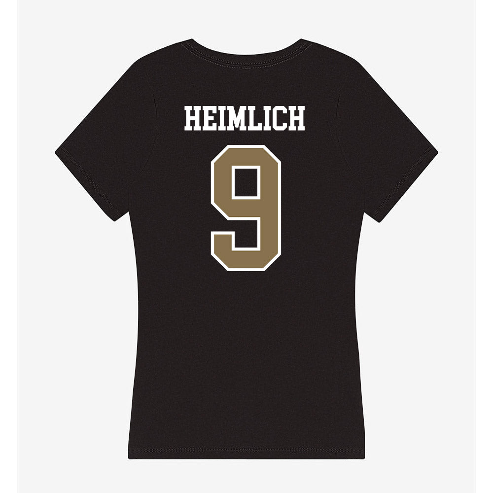 Bryant - NCAA Men's Lacrosse : Erik Heimlich - Women's V-Neck T-Shirt-1