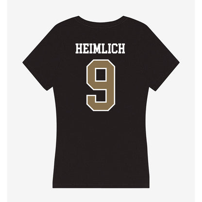 Bryant - NCAA Men's Lacrosse : Erik Heimlich - Women's V-Neck T-Shirt-1