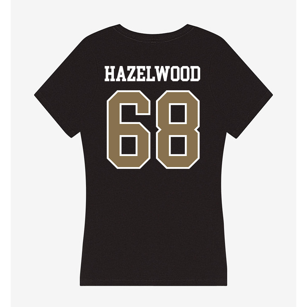 Bryant - NCAA Football : Jayden Hazelwood - Women's V-Neck T-Shirt-1
