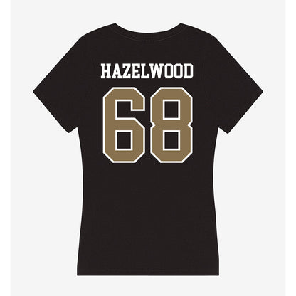 Bryant - NCAA Football : Jayden Hazelwood - Women's V-Neck T-Shirt-1