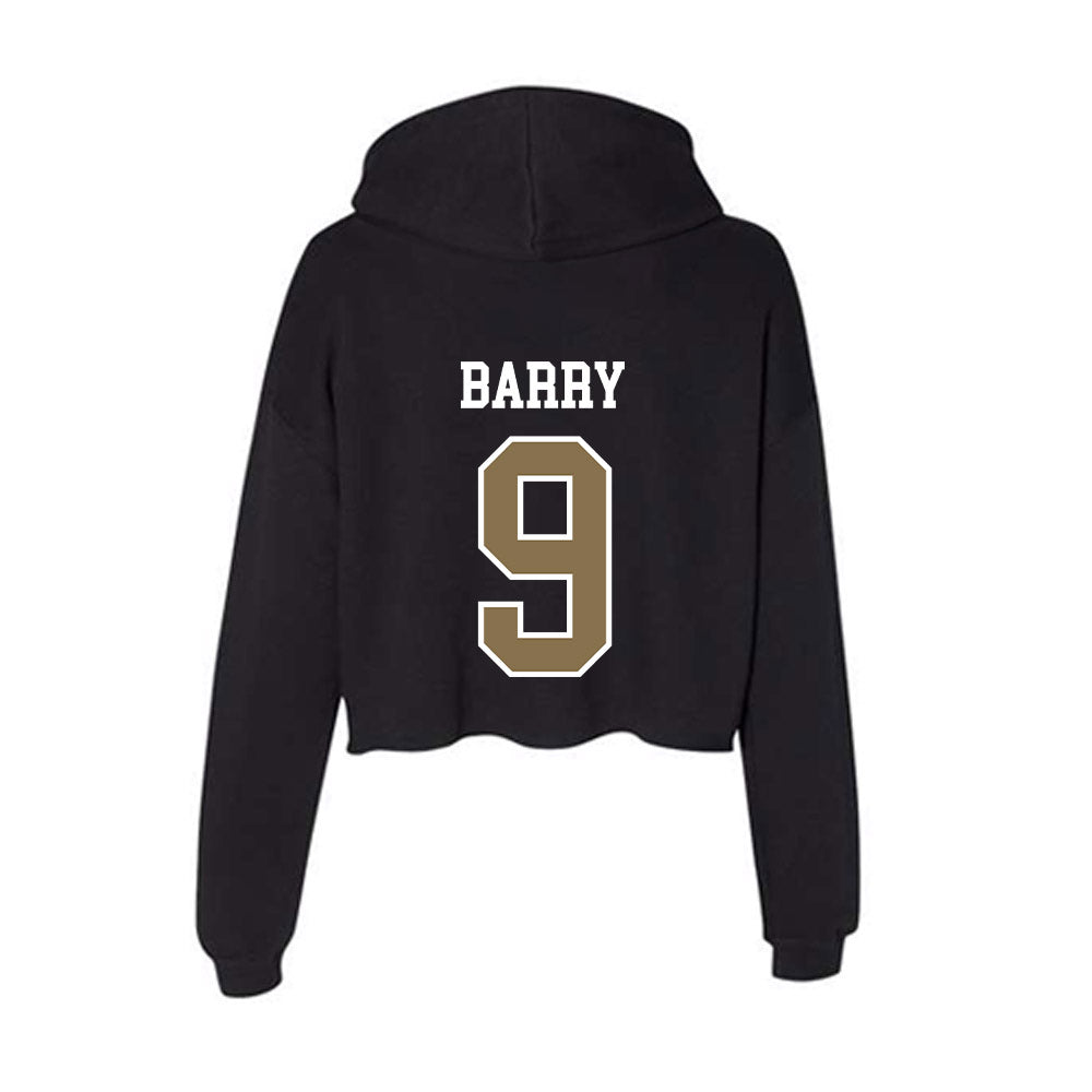 Bryant - NCAA Women's Lacrosse : Kaelyn Barry - Women's Crop Fleece Hoodie-1