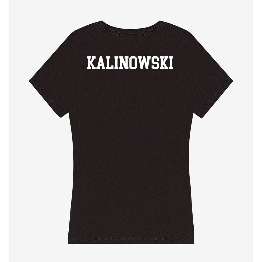 Bryant - NCAA Women's Track & Field : Amanda Kalinowski - Women's V-Neck T-Shirt-1