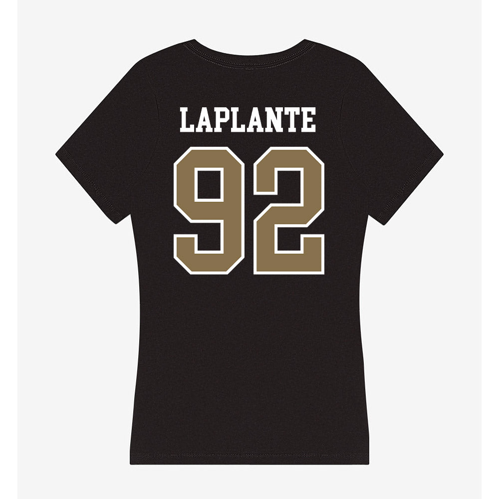 Bryant - NCAA Football : Nathan Laplante - Women's V-Neck T-Shirt-1