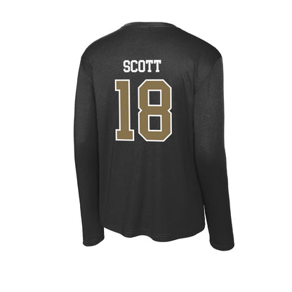 Bryant - NCAA Football : Tyler Scott - Activewear Long Sleeve T-Shirt-1