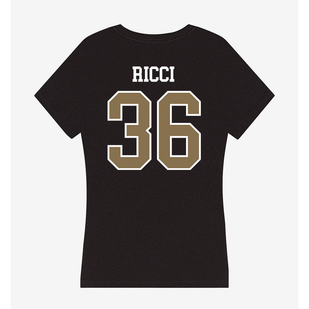 Bryant - NCAA Women's Lacrosse : Hope Ricci - Women's V-Neck T-Shirt-1