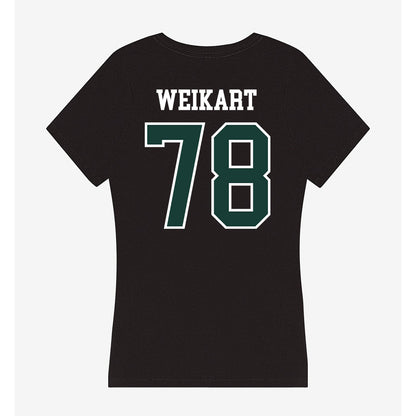 Lake Erie College - NCAA Football : Zachary Weikart - Women's V-Neck T-Shirt-1