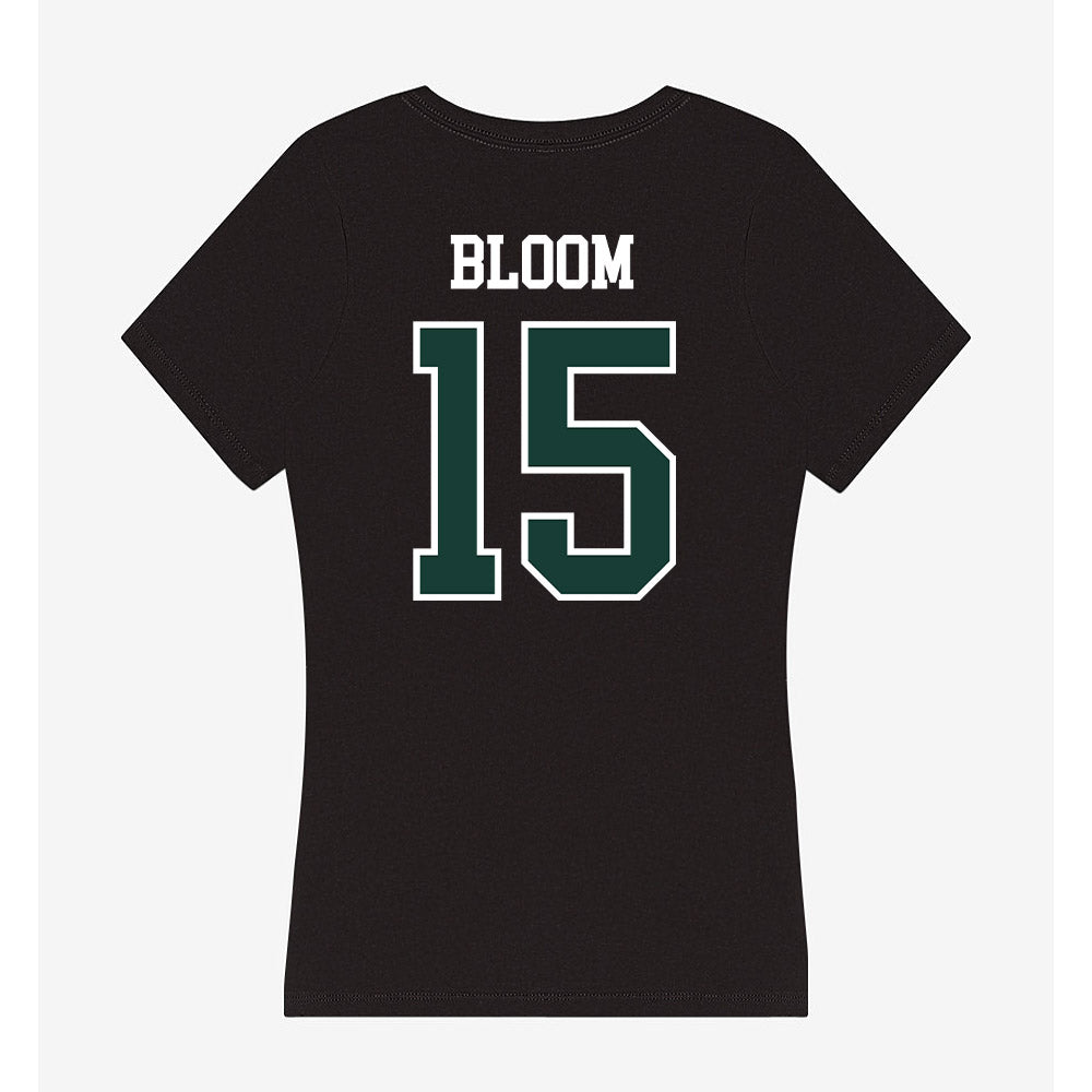 Lake Erie College - NCAA Men's Basketball : Kai Bloom - Women's V-Neck T-Shirt-1