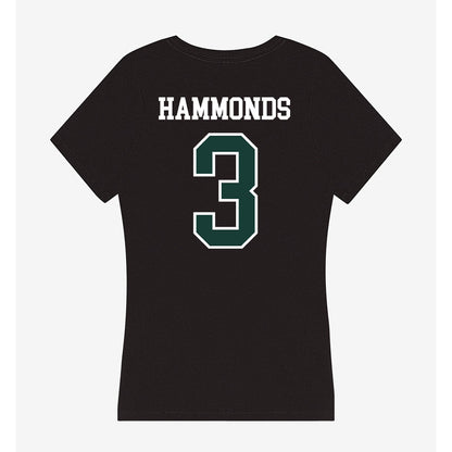 Lake Erie College - NCAA Men's Basketball : Nasir Hammonds - Women's V-Neck T-Shirt-1