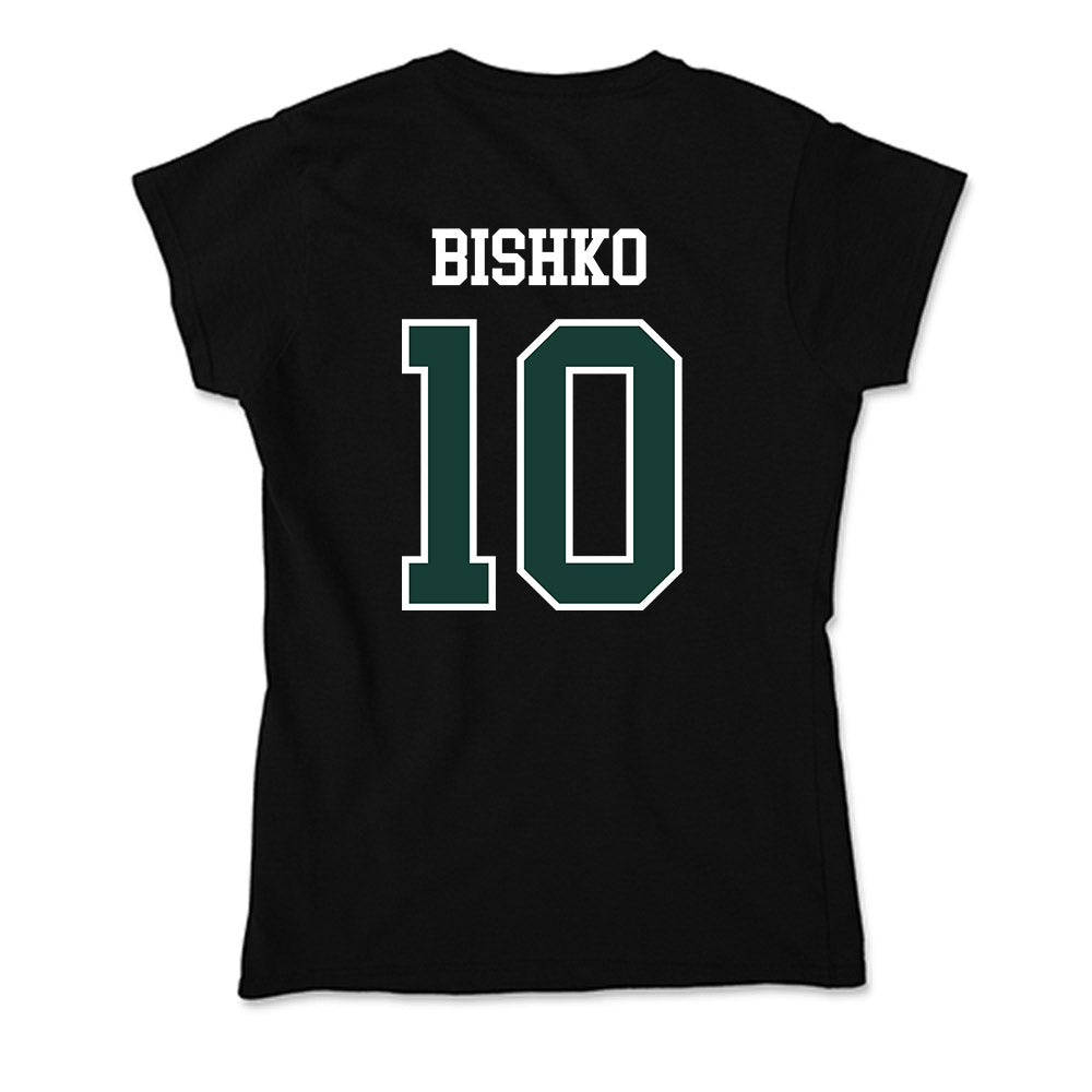 Lake Erie College - NCAA Men's Basketball : Trace Bishko - Soft Style Women’s T-Shirt-1