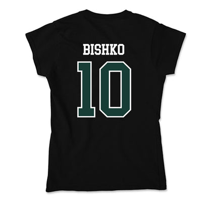 Lake Erie College - NCAA Men's Basketball : Trace Bishko - Soft Style Women’s T-Shirt-1