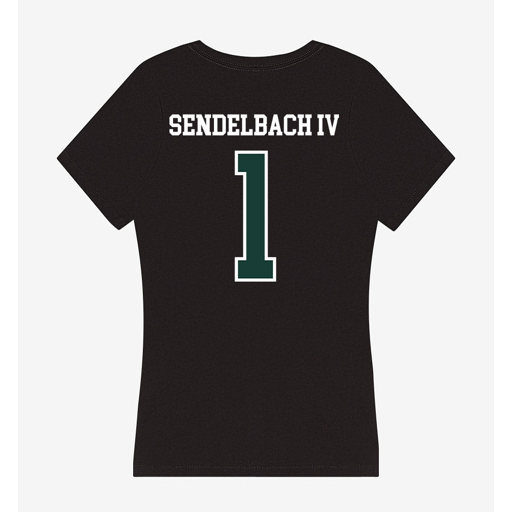 Lake Erie College - NCAA Men's Lacrosse : Joey Sendelbach IV - Women's V-Neck T-Shirt-1