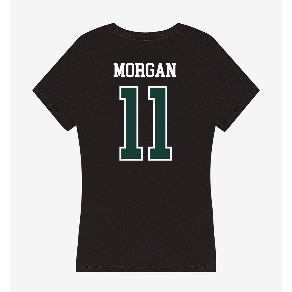 Lake Erie College - NCAA Football : Devin Morgan - Women's V-Neck T-Shirt-1