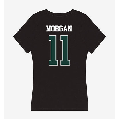 Lake Erie College - NCAA Football : Devin Morgan - Women's V-Neck T-Shirt-1