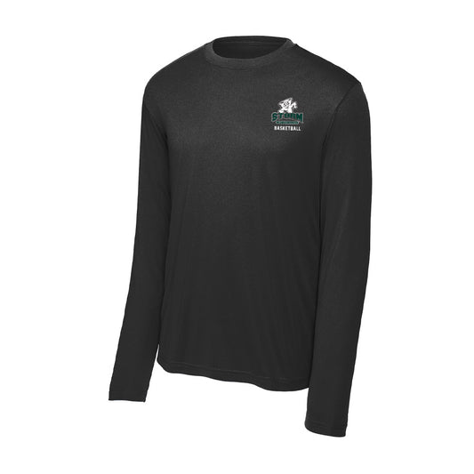 Lake Erie College - NCAA Men's Basketball : Kai Bloom - Activewear Long Sleeve T-Shirt-0