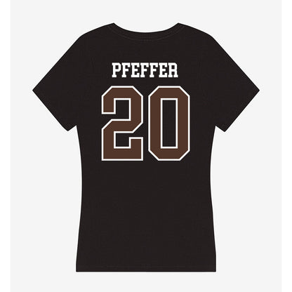 St. Bonaventure - NCAA Women's Lacrosse : Kylie Pfeffer - Women's V-Neck T-Shirt-1